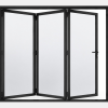 3-delad aluminiumvikdörr